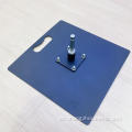 Quadratische Basisrohrplatte/maßgeschneiderte Metallbasisplatte